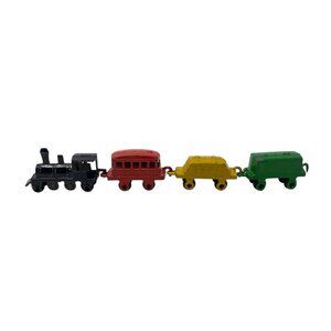 DOLLHOUSE MINIATURE LIONEL JAMES GANG TRAIN SET